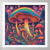 Pilzwald Poster (Vorne)