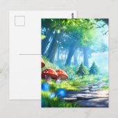 Pilzwald Postkarte (Vorne/Hinten)