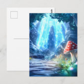 Pilzwald Postkarte (Vorne/Hinten)