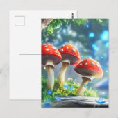 Pilzwald Postkarte (Vorne/Hinten)