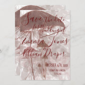 Pilzwald Save The Date (Vorne/Hinten)