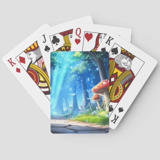 Pilzwald Spielkarten (Rückseite)