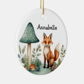 Pilzwald und Foxziergang Keramik Ornament (Rechts)