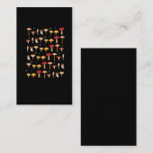 Pilzwaldfliegenblätterpilzkollektor giftig visitenkarte (Vorne/Hinten)