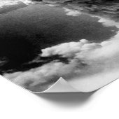 Pilzwolke über Nagasaki — WW2 Poster (Ecke)