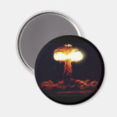 Pilzwolkenmagnet Magnet (Vorderseite/Rückseite)