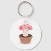 Pilzzeichen Schlüsselanhänger (Vorderseite)