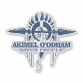 Pima (Akimel O'odham) 2 Aufkleber (Vorderseite)