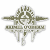 Pima (Akimel O'odham) 2o Aufkleber (Vorderseite)