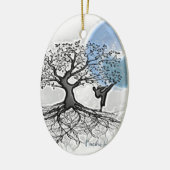 Pima Karate Keramik Ornament (Links)