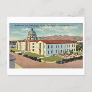 Pima Landkreis Court House in Tucson, Arizona, Postkarte