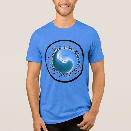 PIMA-Logo Tri-Blend Shirt (Vorderseite)