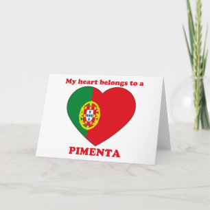 Piment Feiertagskarte