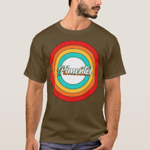 Pimentel Name Shirt Vintag Pimentel Circle
