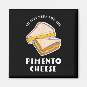 Pimento-Käse-Sandwich - Lustige Meister-Golfer  Magnet