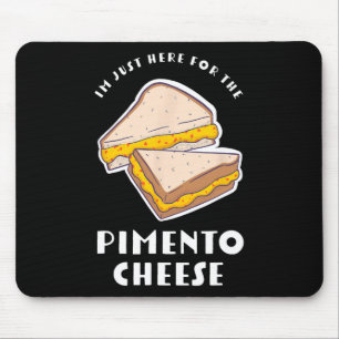 Pimento-Käse-Sandwich - Lustige Meister-Golfer  Mousepad