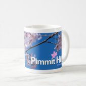 Pimmit Hügel-Garten-Tassen - Kirschbaum Kaffeetasse (VorderseiteRechts)