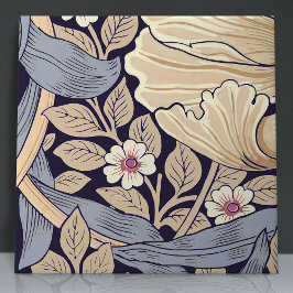 Pimnel Nahtlos 11 von 12 Dusty Blue & Yellow Fliese