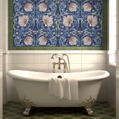 Pimnel Nahtlos 12 von 12 trosty Blue Warm Weiß Fliese