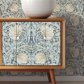 Pimnel Nahtlos 2 von 12 verblassten blauen Gelb Fliese