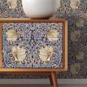 Pimnel Nahtlos 8 von 12 Dusty Blue & Yellow Fliese