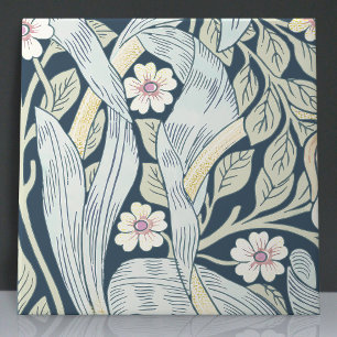 Pimnel Nahtlos 9 von 12 verblassten blau gelb Fliese