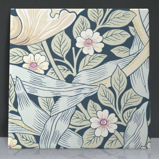 Pimnel Nahtlose 8 von 12 verblassten blau gelb Fliese