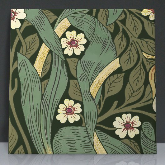 Pimnel Nahtlose 9 von 12 Imitaten Gold & Sage Gree Fliese