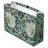 Pimnel, William Morris große Geschenktasche Geschenktüte (Rückseite Schrägansicht)