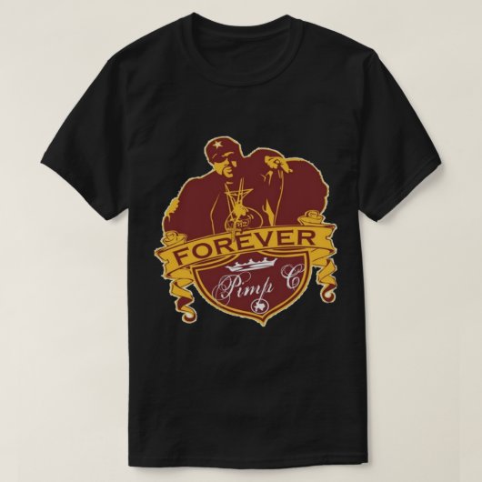 Pimp C Forever Classic T - Shirt (Design vorne)