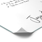 Pimp dein Prosecco-Hochzeitszeichen Poster (Ecke)