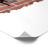 Pimp-Graffiti-Design Poster (Ecke)