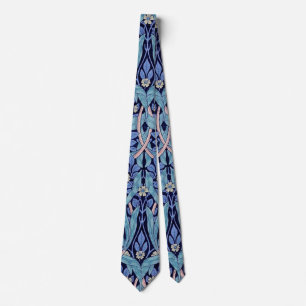 Pimpernel Blau, William Morris Krawatte