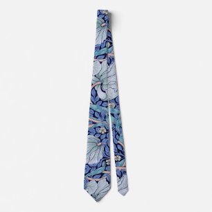 Pimpernel Blau, William Morris Krawatte