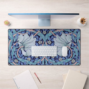 Pimpernel Blau, William Morris Schreibtischunterlage