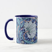 Pimpernel Blau, William Morris Tasse (Links)