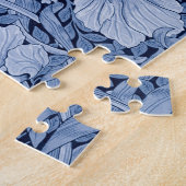 Pimpernel Blue Monotone, William Morris Puzzle (Seite)