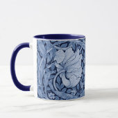 Pimpernel Blue Monotone, William Morris Tasse (Links)