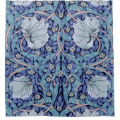 Pimpernel Blue, William Morris Duschvorhang (Vorderseite)