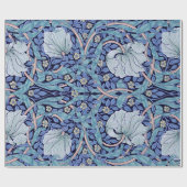 Pimpernel Blue, William Morris Geschenkpapier (Flach)