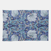 Pimpernel Blue, William Morris Geschirrtuch (Horizontal)