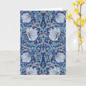 Pimpernel Blue, William Morris Karte (Gelbe Blume)