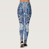 Pimpernel Blue, William Morris Leggings (Rückseite)