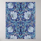 Pimpernel Blue, William Morris Poster (Vorne)