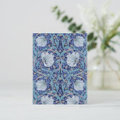 Pimpernel Blue, William Morris Postkarte (Stehend Vorderseite)