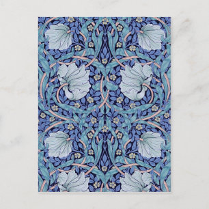 Pimpernel Blue, William Morris Postkarte