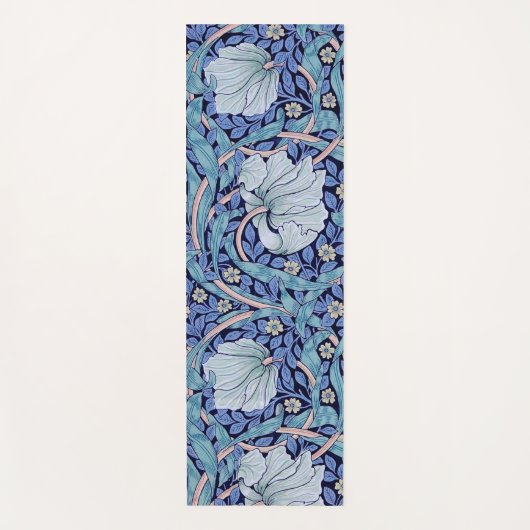 Pimpernel Blue, William Morris Yogamatte (Vorderseite)