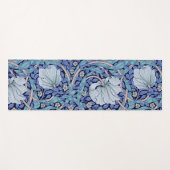 Pimpernel Blue, William Morris Yogamatte (Vorderseite (Horizontal))