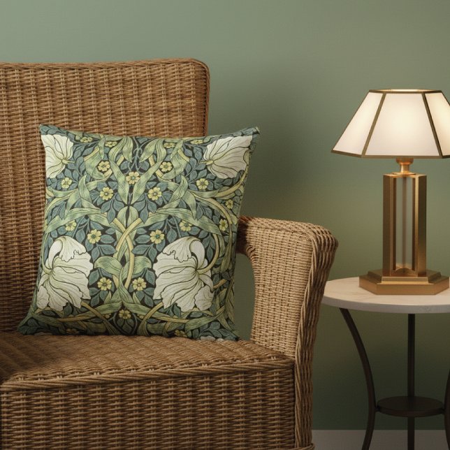 Pimpernel Blume Pattern William Morris Kissen (Von Creator hochgeladen)