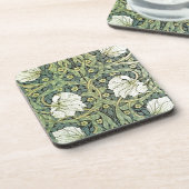 Pimpernel Blume William Morris Getränkeuntersetzer (Linke Seite)